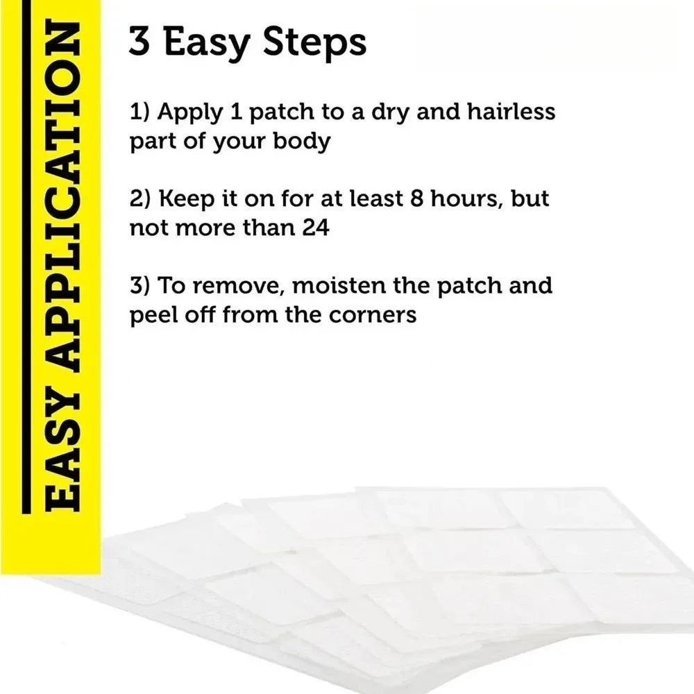 Vitamin D3 B12 patch supplement - dual vitamin delivery system