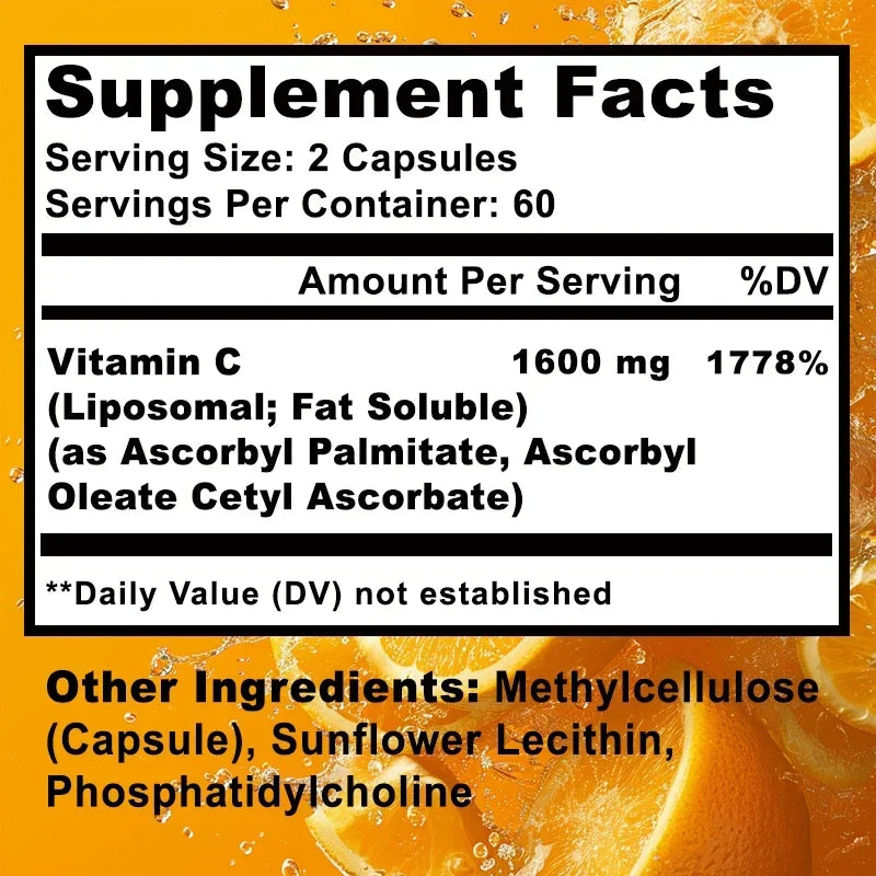 Liposomal Vitamin C 1600mg
