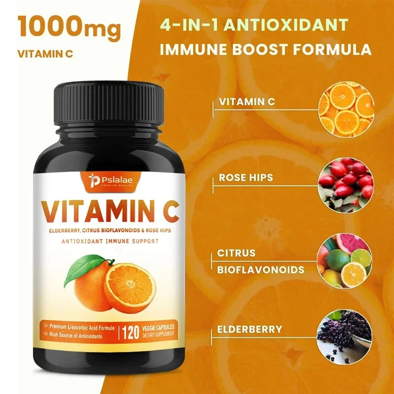 Vitamin C Supplement with Elderberry