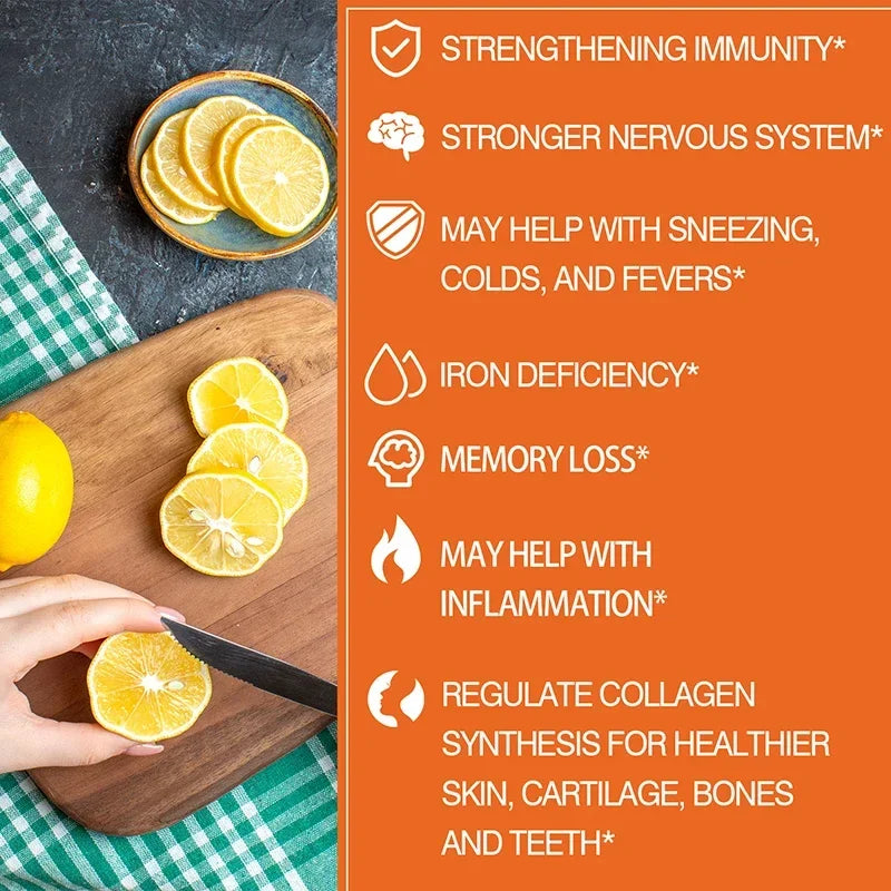 Liposomal vitamin C label - nano-encapsulation supplement ingredients
